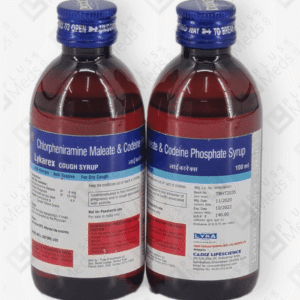 Chlorpheniramine Maleate and Codeine Phosphate Lyka 100ml