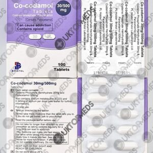 Co-codamol 30/500mg Bristol Laboratories