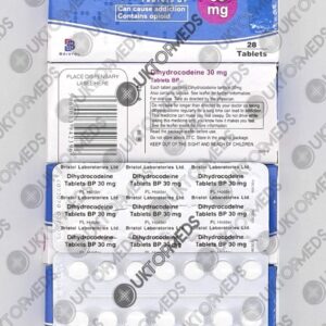 Dihydrocodeine 30 mg Bristol Laboratories