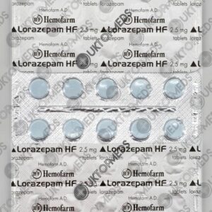 Lorazepam 2.5mg Hemofarm
