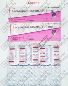 Lorazepam 3mg Brilliant Pharmaceutical