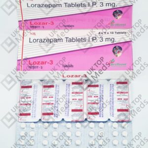 Lorazepam 3mg Brilliant Pharmaceutical