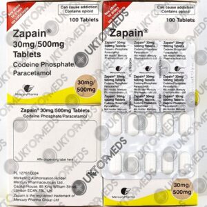 Zapain 30/500mg Tablets